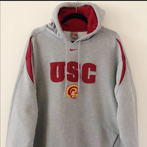 grey usc hoodie